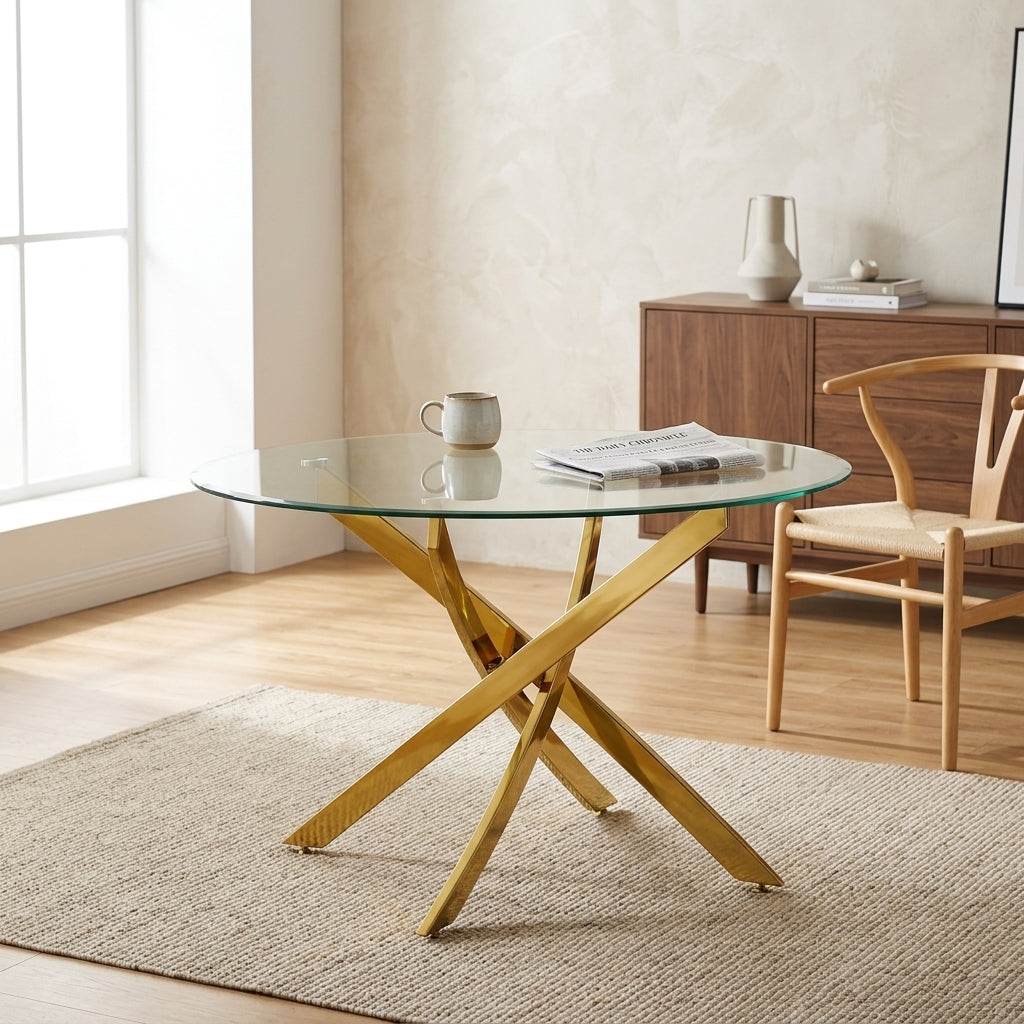 Luxury Round Dining Table for Home and Restaurant