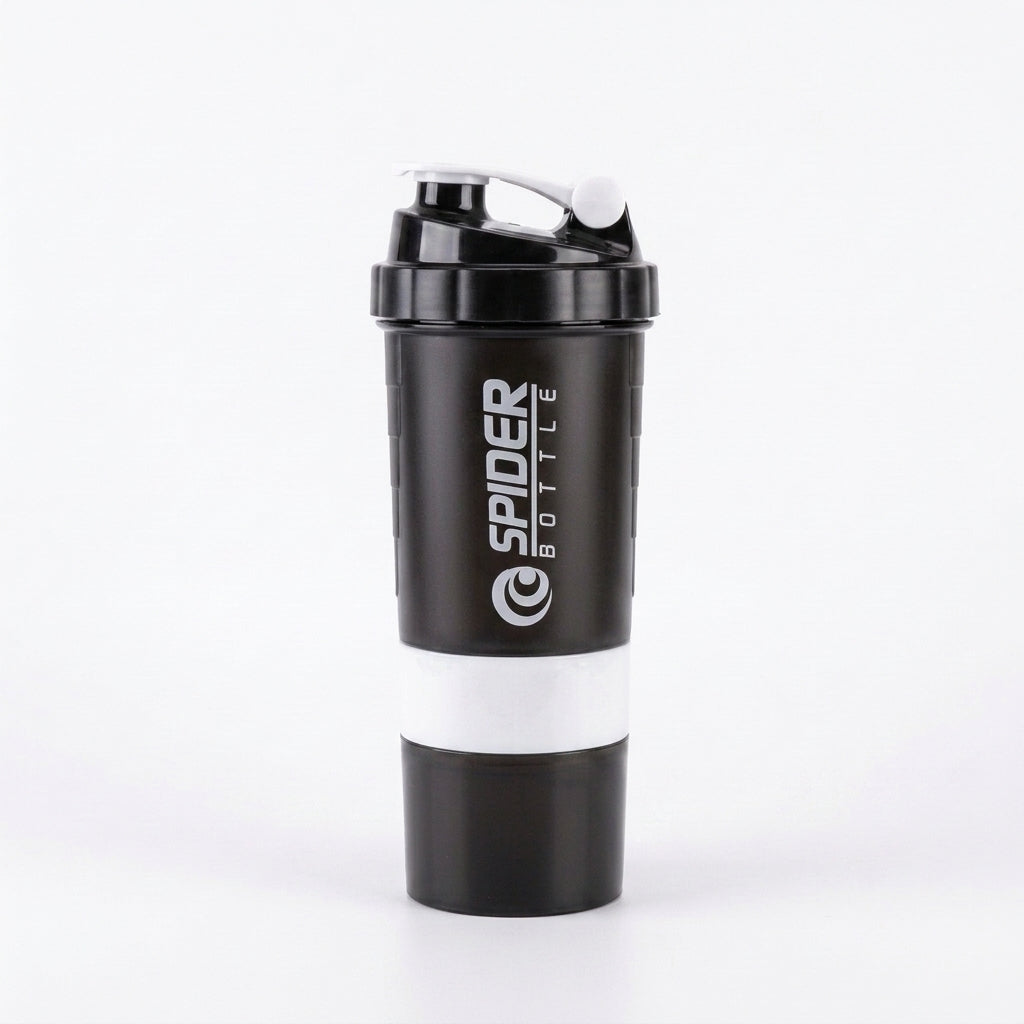 500ml BPA-Free Fitness Shaker Bottle Gym Drink Cup