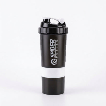 500ml BPA-Free Fitness Shaker Bottle Gym Drink Cup