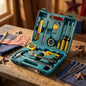 16-Piece Hand Tool Set with Carry Case for DIY