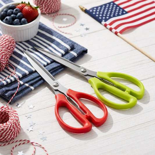 Heavy-Duty Stainless Steel BBQ Kitchen Cutting Shears