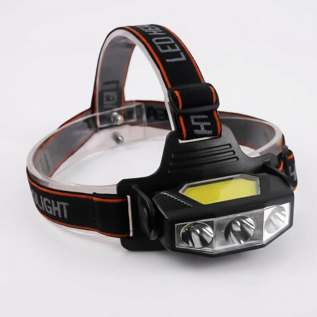 Portable USB Rechargeable Waterproof Outdoor LED Headlamp