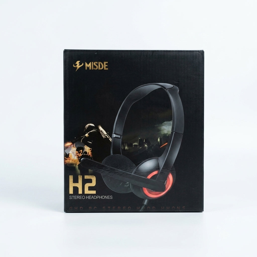 H2 Stereo Over-Ear Headset with Microphone