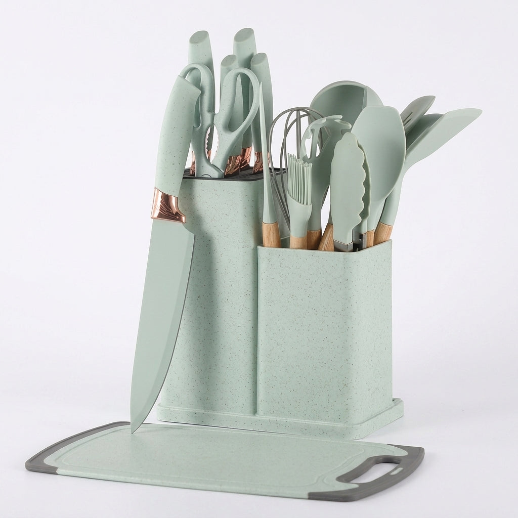 19-Piece Non-Stick Kitchen Utensil Set