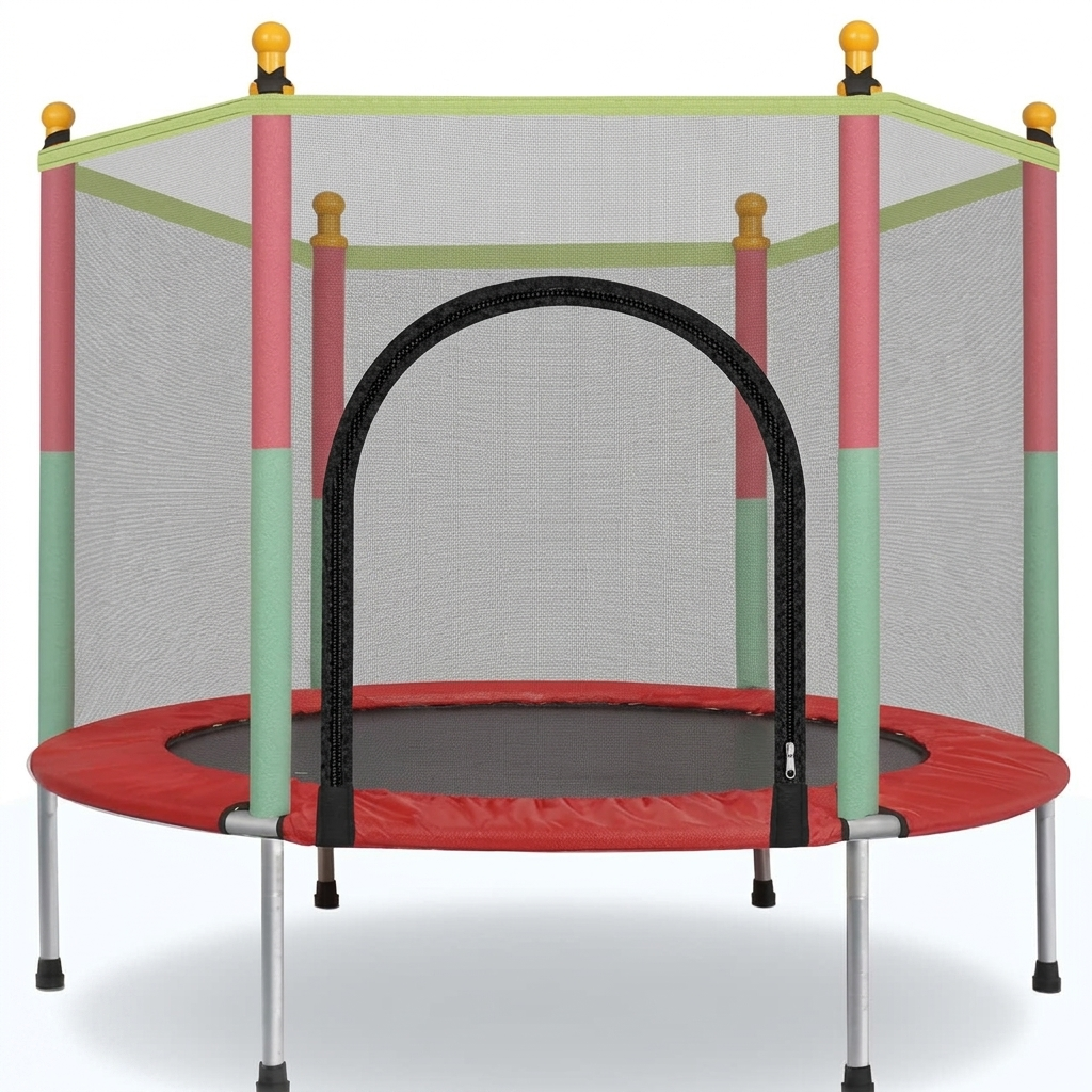 Kids 1.4m Trampoline with Safety Net