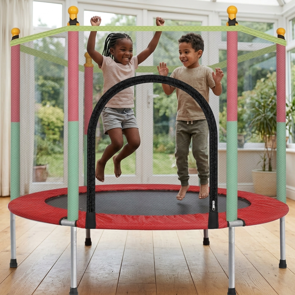 Kids 1.4m Trampoline with Safety Net