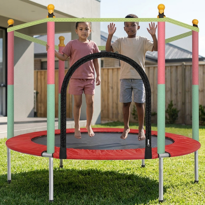 Kids 1.4m Trampoline with Safety Net