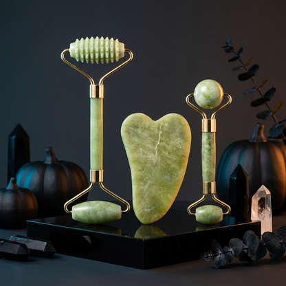 Anti-Aging Facial Massager and Gua Sha Set