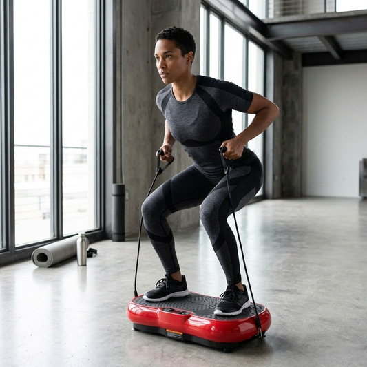 Whole Body Fitness Vibration Platform Machine