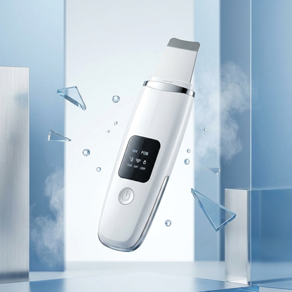 Ultrasonic Facial Pore Cleaner and Skin Scrubber