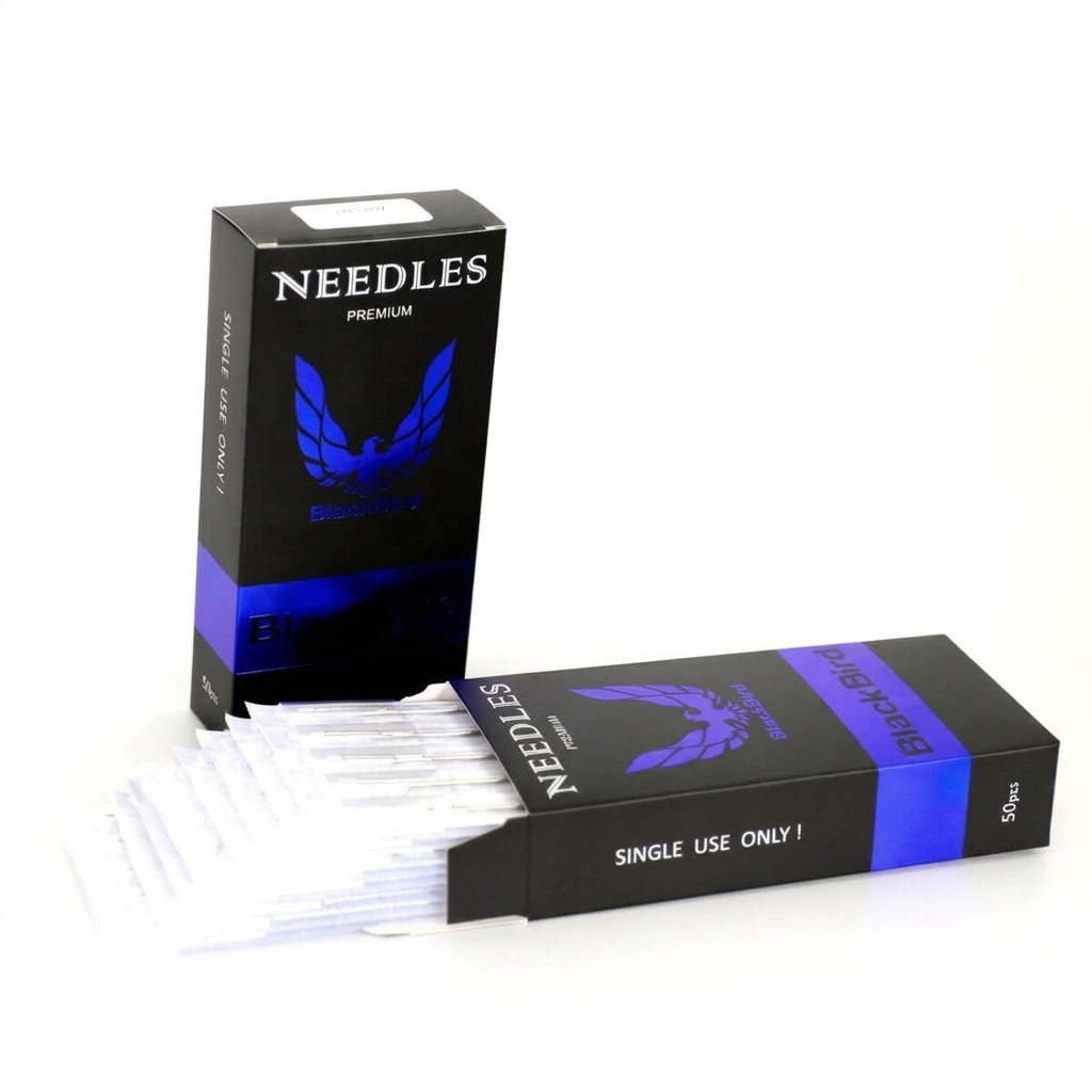 Sterile Disposable Tattoo Needles 50-Pack