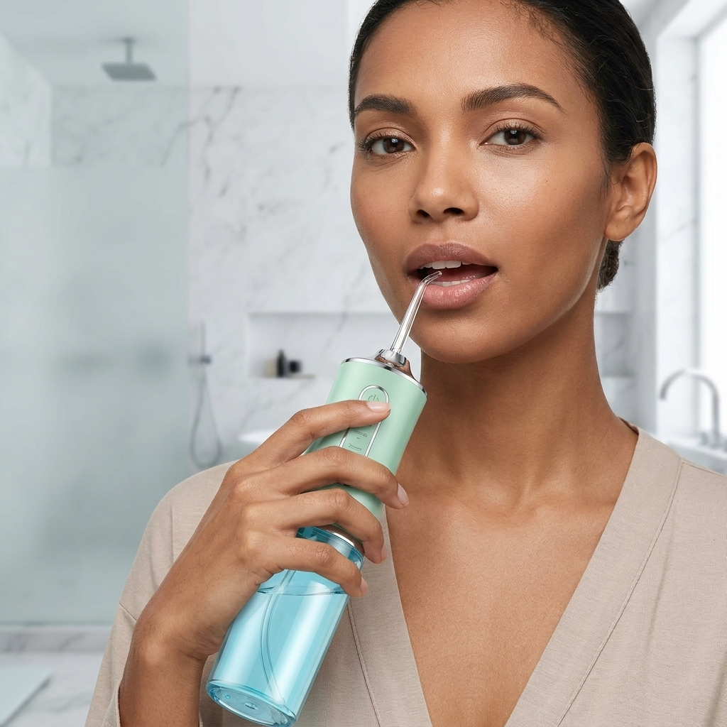 4-in-1 Cordless Water Flosser with 220ml Tank