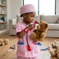Kids Nurse Doctor Costume Pretend Play Toy
