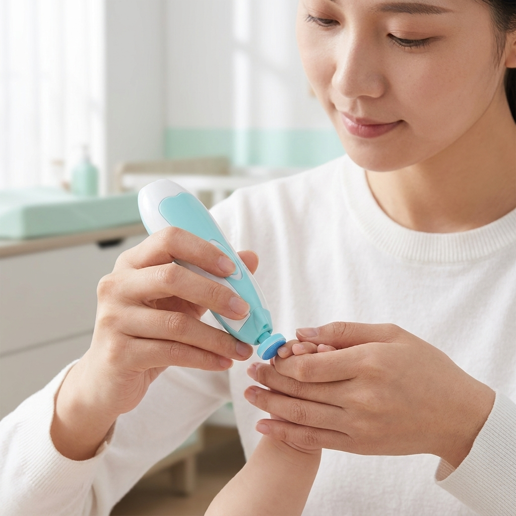 Safe and Gentle Electric Baby Nails Trimmer