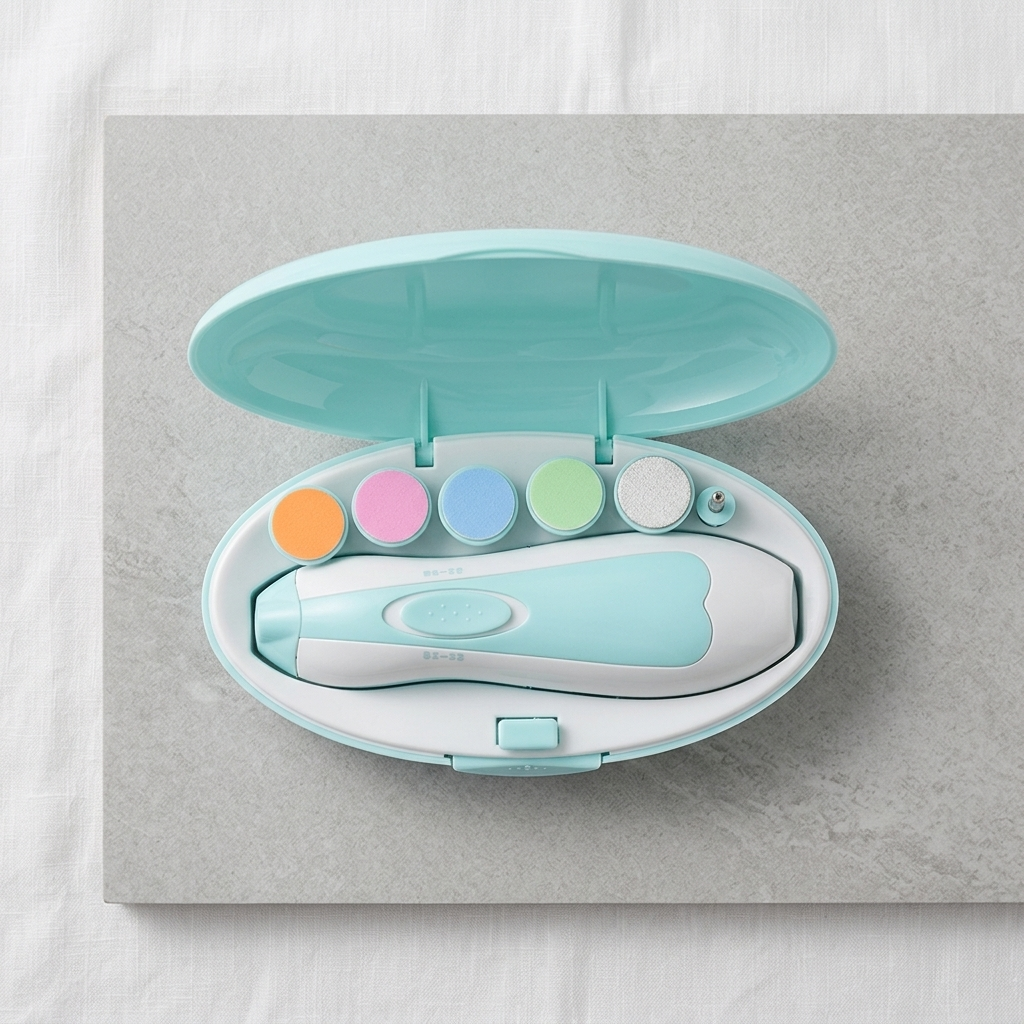 Safe and Gentle Electric Baby Nails Trimmer