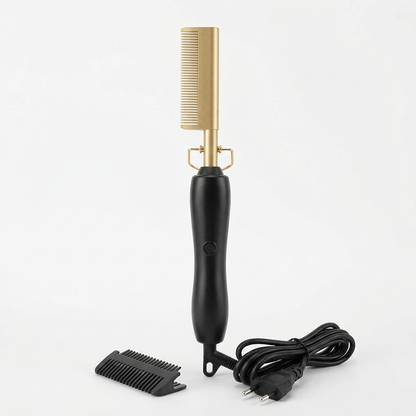 2-in-1 Electric Hair Styling Comb and Straightener
