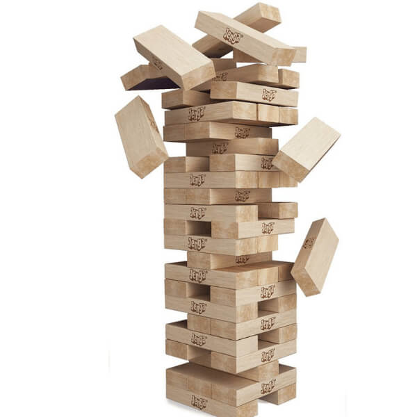 Wooden Stacking Blocks Balancing Game Set