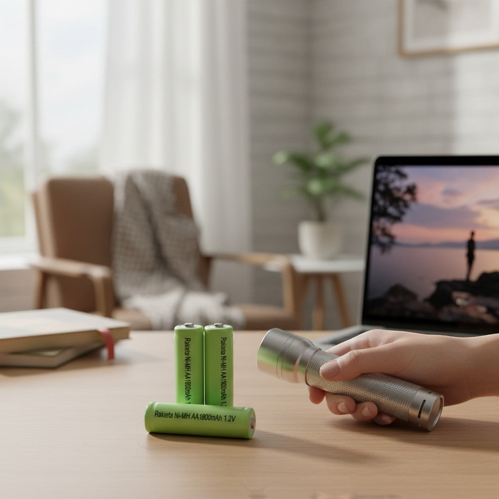 1800mAh 1.2V Ni-MH AA Rechargeable Battery